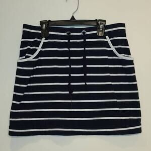 Nautica striped casual skirt - medium